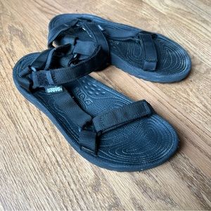 Teva 6507 Original Sandal Black Sz 11